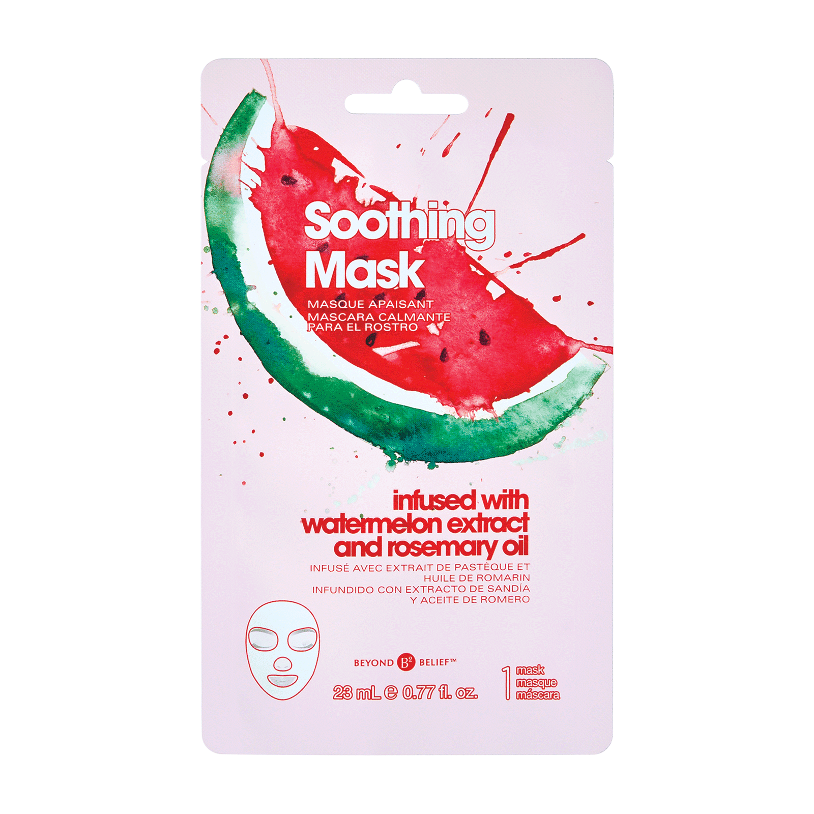 Soothing Watermelon Sheet Mask - Beyond Belief | CosmoProf