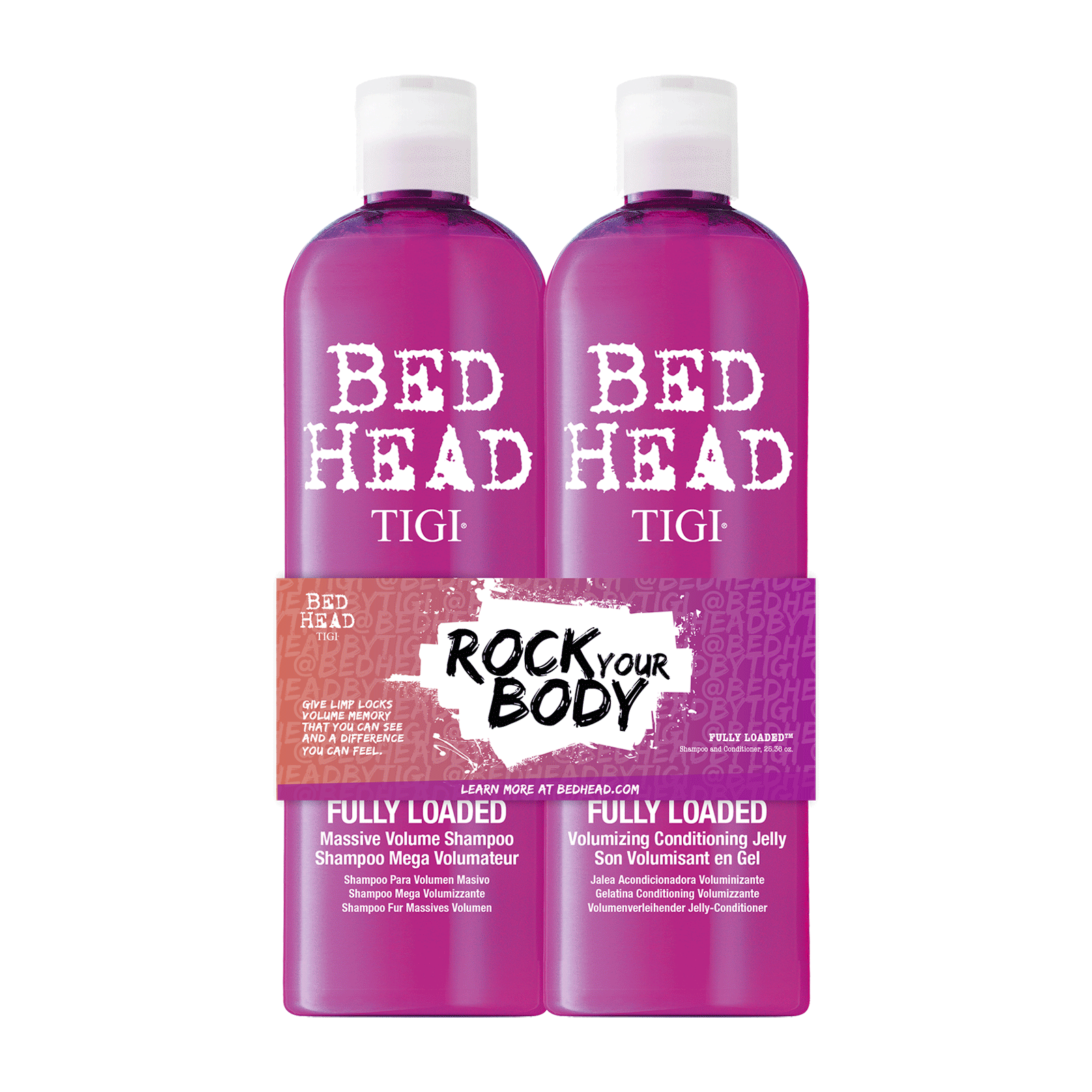 Bed Head Fully Loaded Shampoo Conditioner Tweens Tigi Cosmoprof